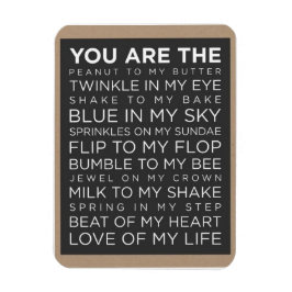 Love Of My Life 3"x4"フォトマグネット マグネット