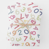 LOVE OF NUMBERS ラッピングペーパーシート (インサイチュ)