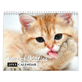 Love of Photo Wall Calendar カレンダー