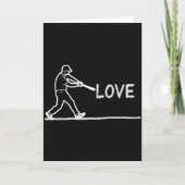 Love Of The Game Baseball Art Card カード (正面)