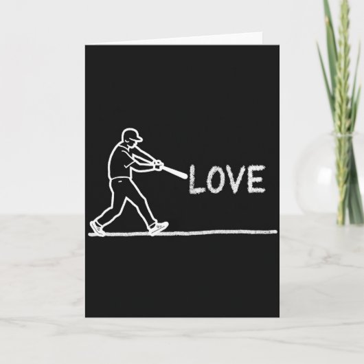 Love Of The Game Baseball Art Card カード (正面)