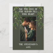 Love of the Season Photo Christmas  シーズンカード (正面)