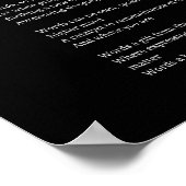 Love Of Words作家詩の詩の壁のアートポスター ポスター (角)