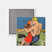 Love on Skis マグネット (正面/裏面)