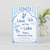 Love On The Lake Bachelorette Party  招待状 (スタンド正面)