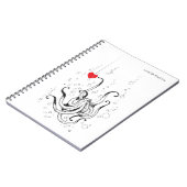 Love On the Lineノートブック ノートブック (左側)