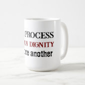 Love one another コーヒーマグカップ (正面右)