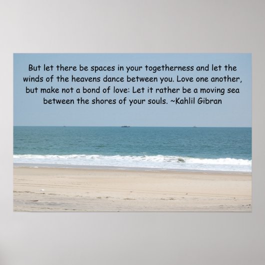 Love One Another – ポスタープリント ポスター (正面)