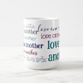 Love one another  coffee mug コーヒーマグカップ (中央)