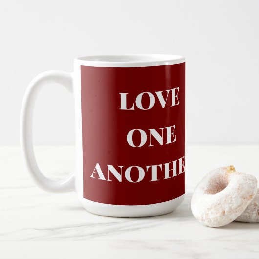 Love one another  coffee mug コーヒーマグカップ (ドーナツ)
