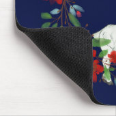 Love One Another | Lamb & Floral Mousepad マウスパッド (コーナー)
