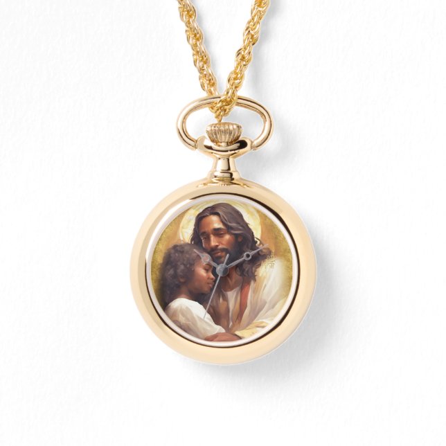 Love one another Scripture 腕時計 (正面)