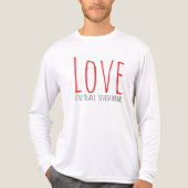 Love - One Heart. Seven Form T-Shirt トライブレンドＴシャツ (正面)