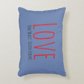 Love - One Heart. Seven Forms Accent Pillow アクセントクッション (正面(垂直))