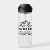 Love One Woman And Several Motorcycles Essential ウォーターボトル (背面)
