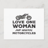 Love One Woman And Several Motorcycles Essential エンクロージャーカード (裏面)