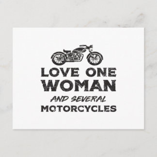 Love One Woman And Several Motorcycles Essential エンクロージャーカード