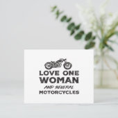 Love One Woman And Several Motorcycles Essential エンクロージャーカード (スタンド正面)