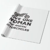 Love One Woman And Several Motorcycles Essential ラッピングペーパー (アンロールド)