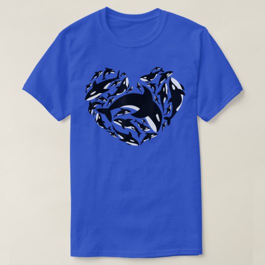 Love Orca Gifts Killer Whale  Tシャツ (デザイン正面)