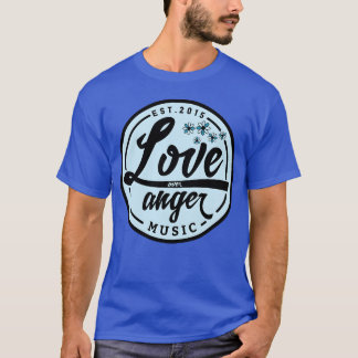Love Over Anger Music family Tシャツ