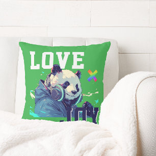 LOVE × PANDA - Custom クッション