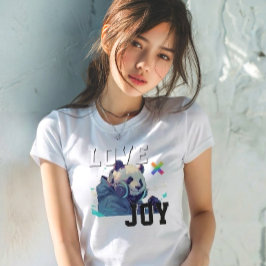 LOVE × PANDA - Custom Tシャツ