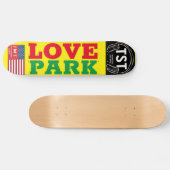 LOVE PARK 公式 スケートボード (横)