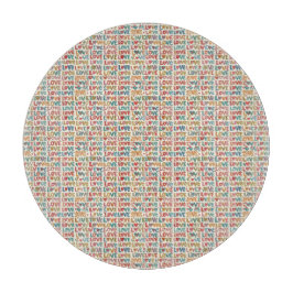 Love Pattern  カッティングボード