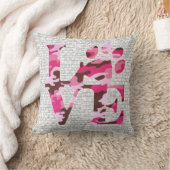 Love Paw Print – ギフトfor愛犬家 クッション (ブランケット)