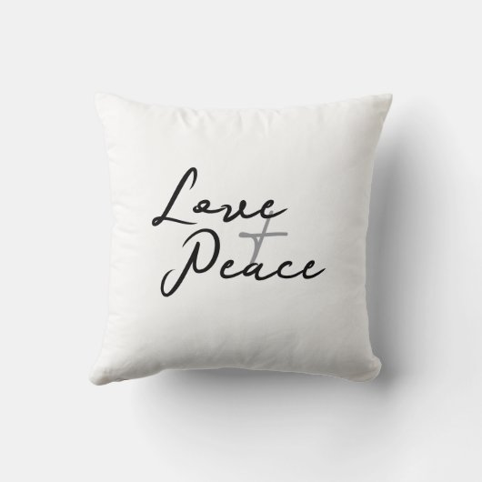 Love & Peace クッション (裏面)