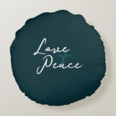 Love & Peace ラウンドクッション (裏面)