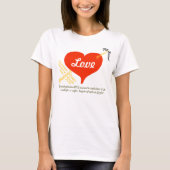 Love, Peace - Anytime Shirt Tシャツ (正面)