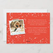 Love Peace Joyキス第1回クリスマスフォト シーズンカード (裏面)