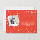 Love Peace Joyキス第1回クリスマスフォト 出欠カード (裏面)