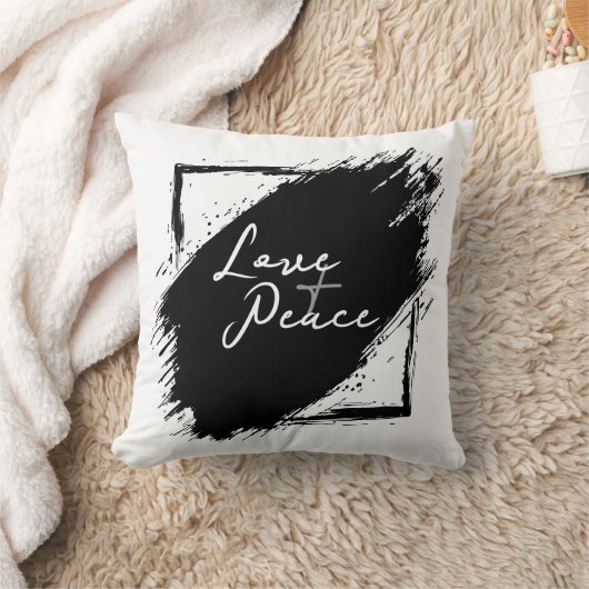 Love & Peace poster & Prints クッション (ブランケット)