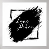 Love & Peace poster & Prints ポスター (正面)