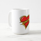 Love Penelope コーヒーマグカップ (正面左)