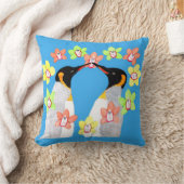  Love Penguin クッション (ブランケット)