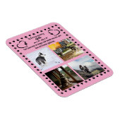 Love Photoの足跡 マグネット (右側)