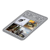 Love Photoの足跡 マグネット (左側)