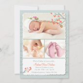 Love Photo Birth落ちたの発表 案内状 (正面)