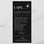 Love Photo I Spyのゲームスカベンジ結婚をキャプチャする メニュー (裏面)