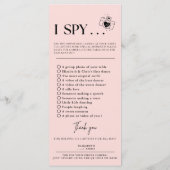 Love Photo I Spyのゲームスカベンジ結婚をキャプチャする メニュー (裏面)