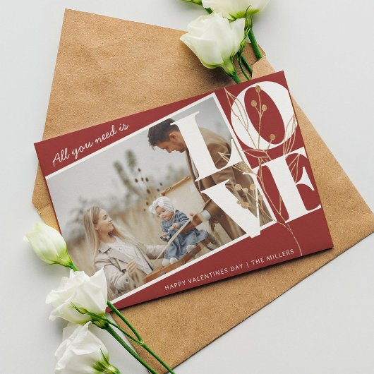 Love Photo Valentines シーズンカード