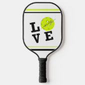 Love Pickleballスクリプト名 ピックルボールラケット (正面)