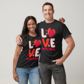 Love Pickleball Heart Valentines For Player Kids G Tシャツ (ユニセックス)