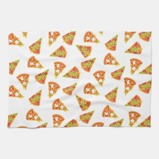 Love Pizza キッチンタオル (横)