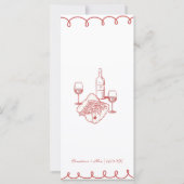 Love & Pizza | Whimsical Menu (裏面)