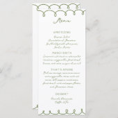 Love & Pizza | Whimsical  Menu (正面/裏面)